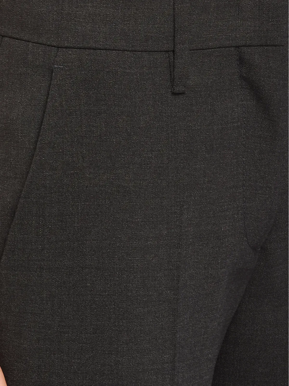 Prada ストレッチ natté トラウザーズ グレー - 画像5