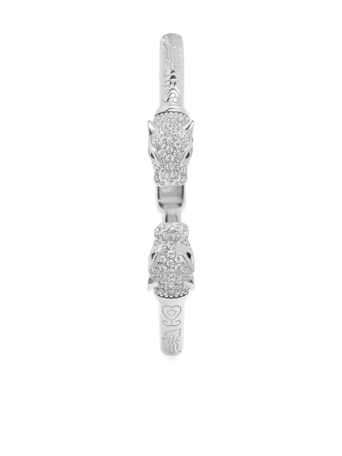 Nialaya Jewelry パンターエンボスド バングル - 画像4