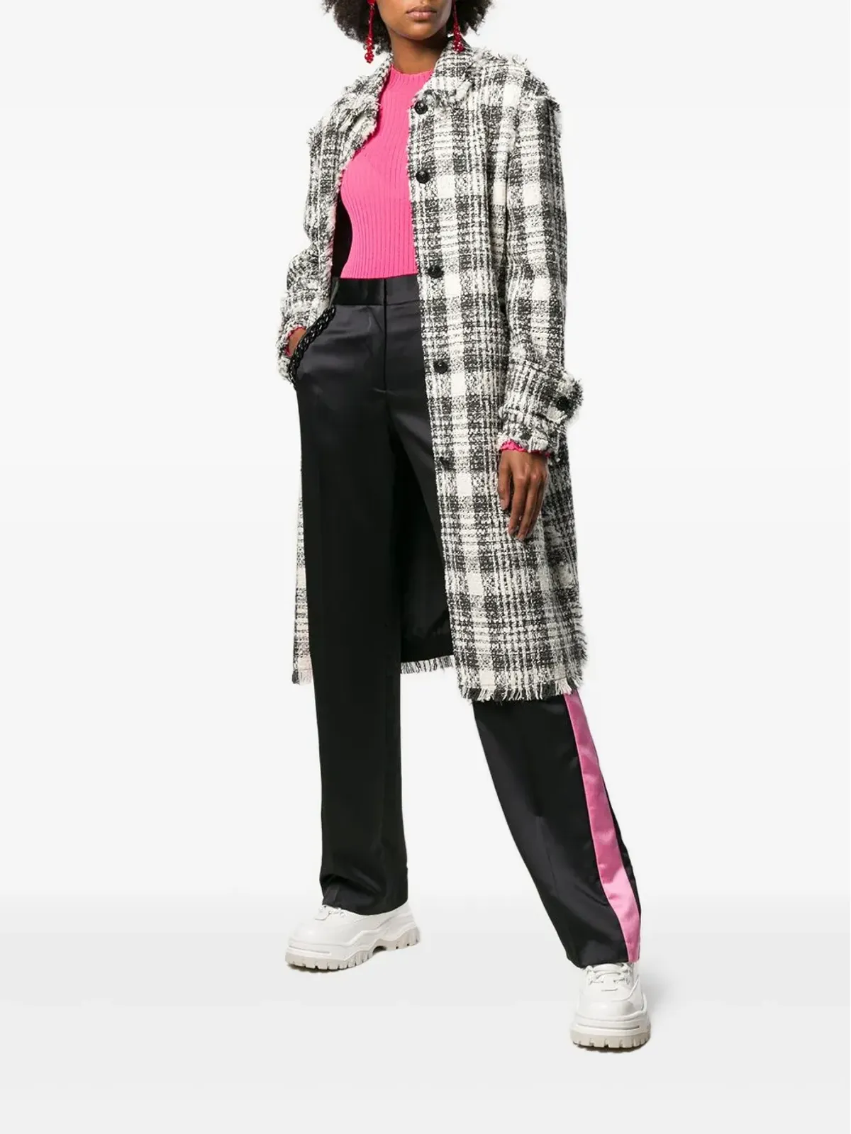MSGM ストライプディテールパンツ - 画像2