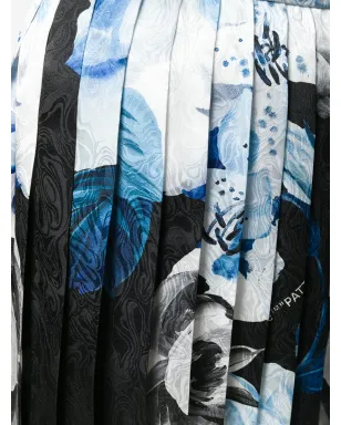 Off-White プリントプリーツスカート - ブラック - サムネイル5