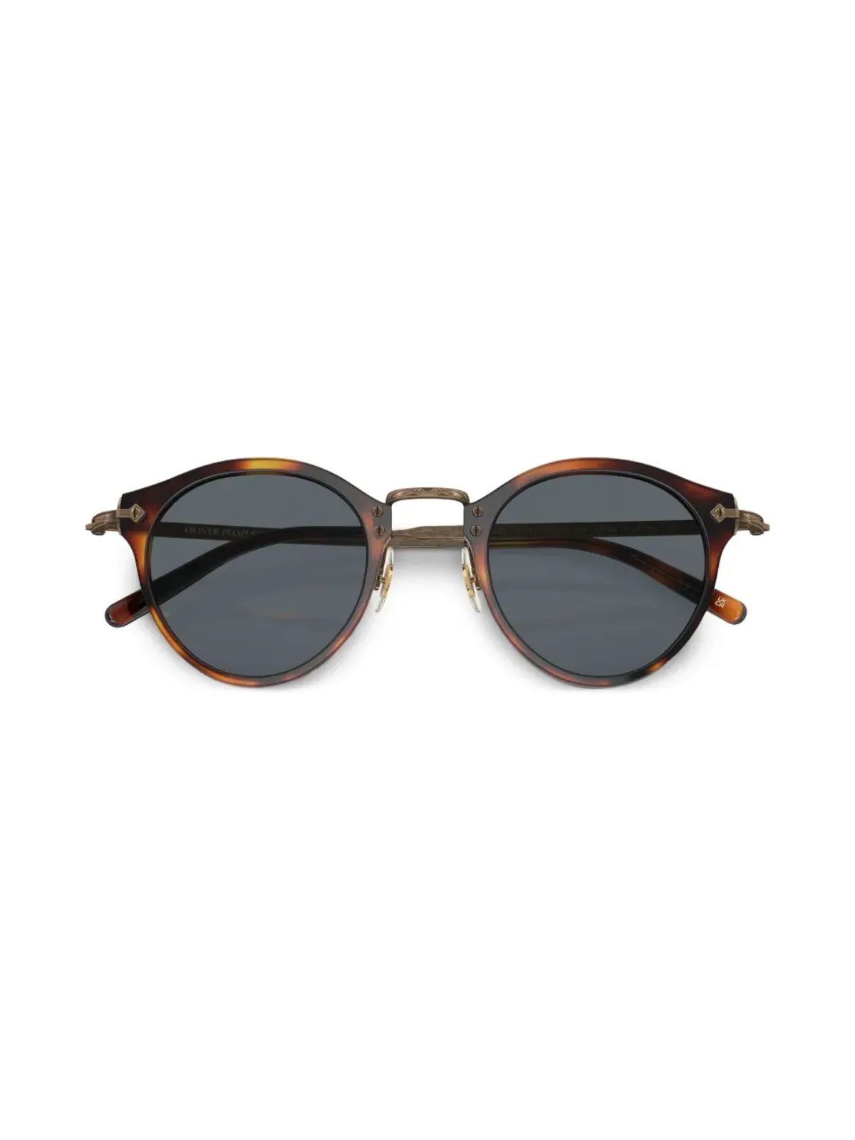 Oliver Peoples OP-505 ラウンドフレーム サングラス - 画像5
