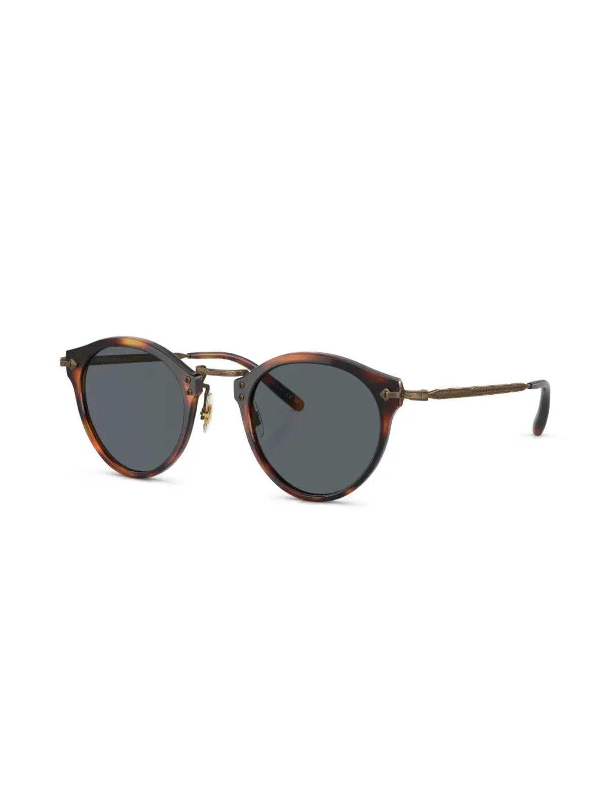 Oliver Peoples OP-505 ラウンドフレーム サングラス - 画像2