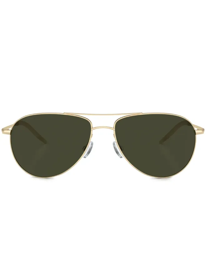 Oliver Peoples Oliver Peoples パイロットフレーム サングラス - ゴールドの商品画像