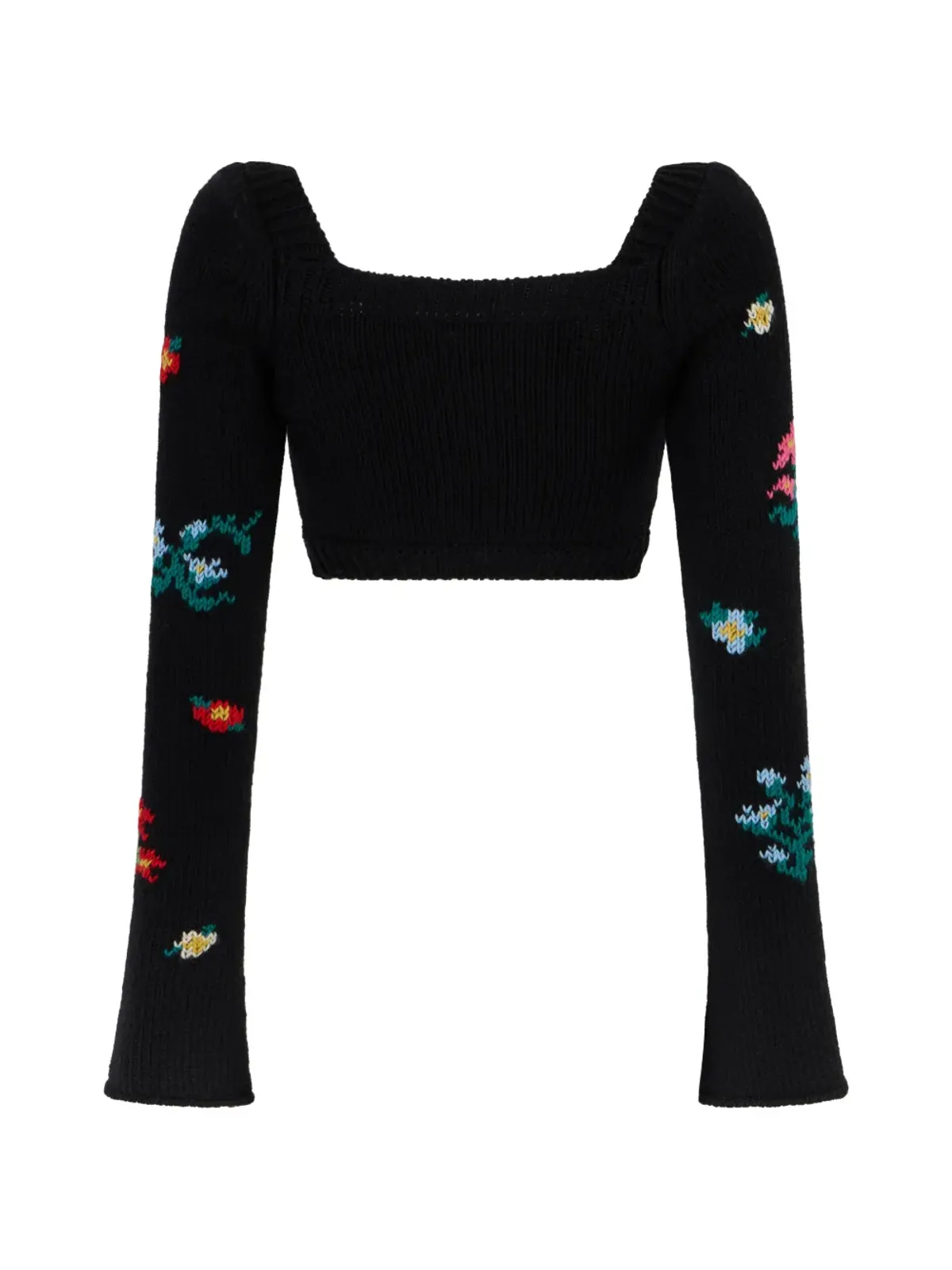 Philosophy Di Lorenzo Serafini クロップド花柄カーディガン - 画像2