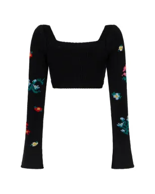 Philosophy Di Lorenzo Serafini クロップド花柄カーディガン - サムネイル2