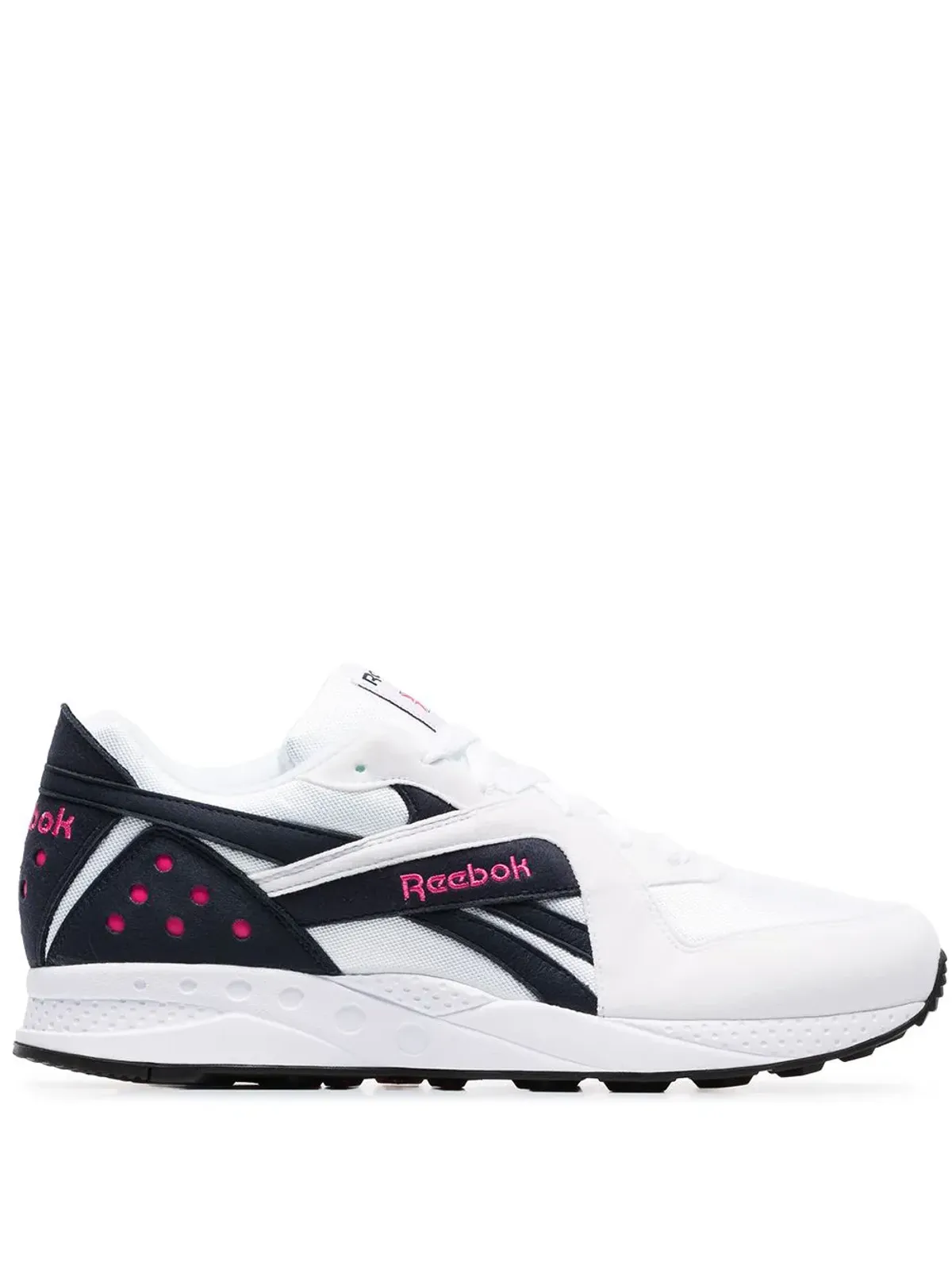 Reebok Pyro ブルー＆ピンク ディテール スニーカー - 画像1