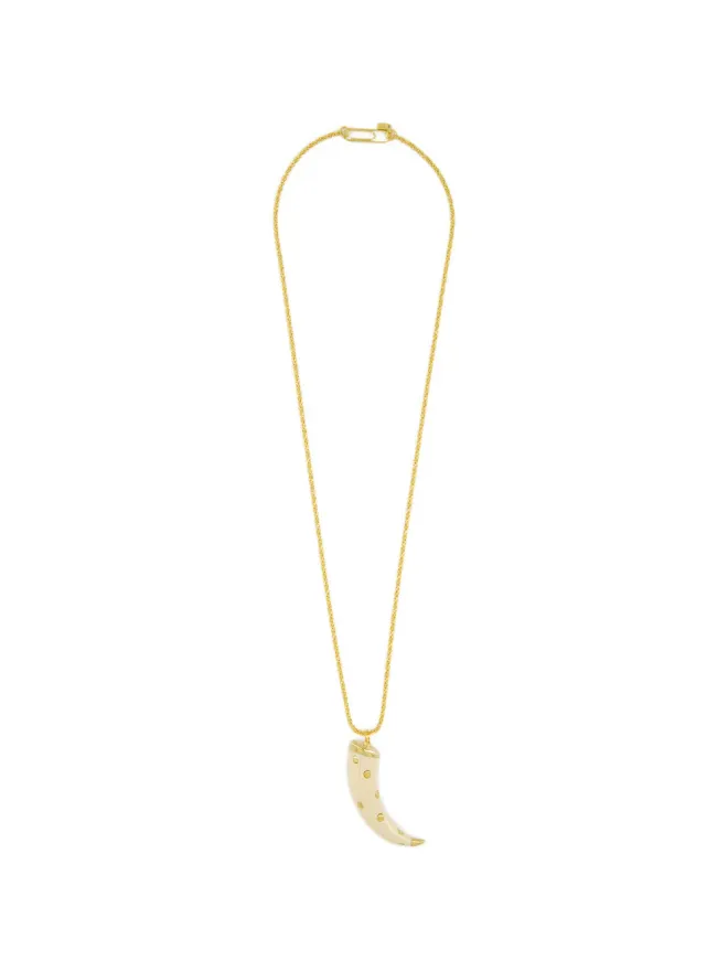 Aurelie Bidermann Aurelie Bidermann カフタンムーン ペンダントネックレスの商品画像