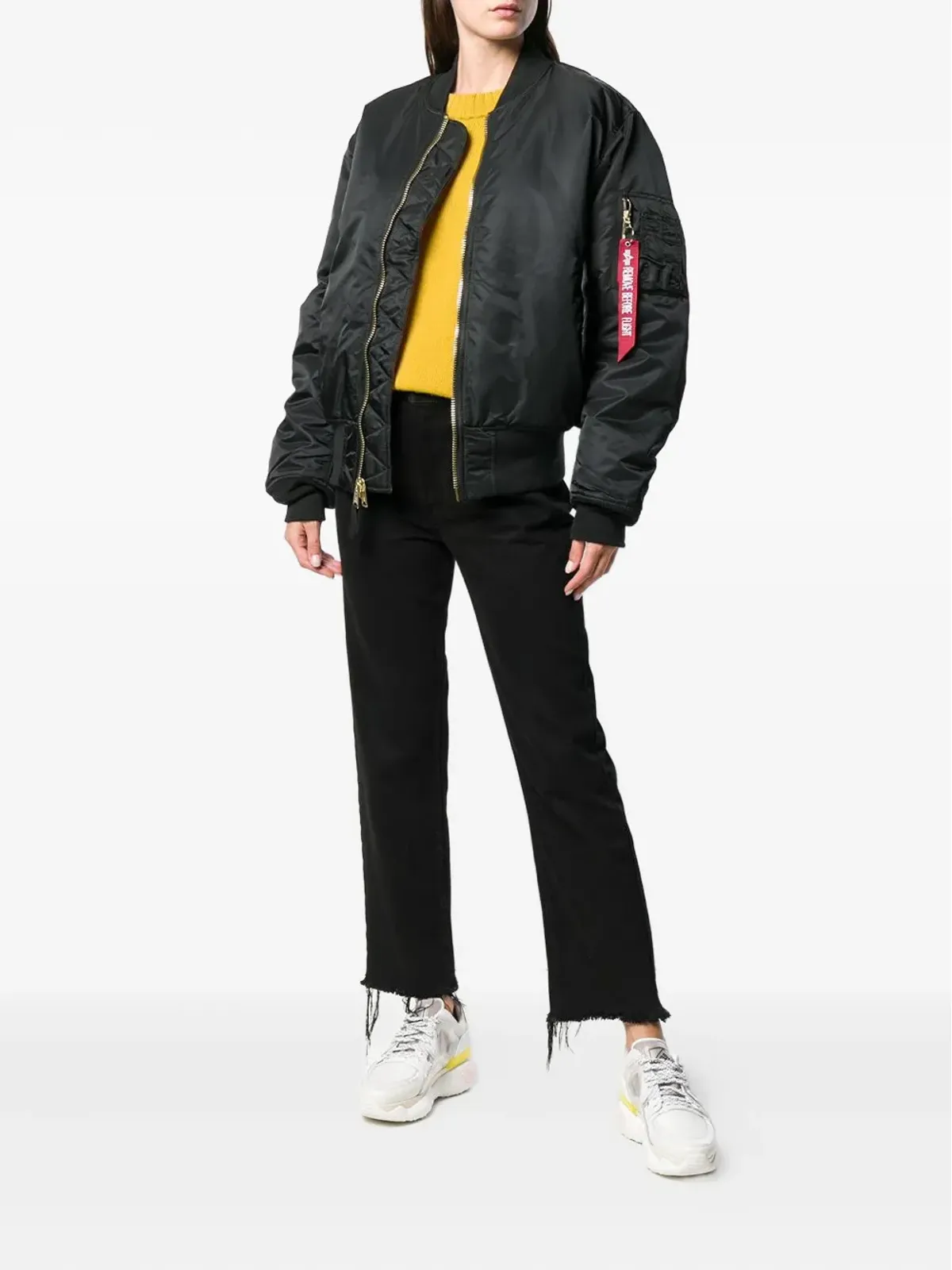 Alpha Industries ルーズボンバージャケット - 画像3