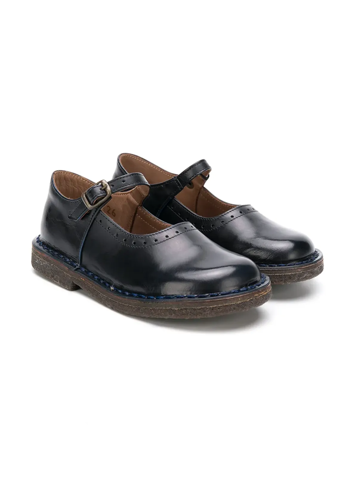 Pèpè strapped ballerinas - Blue - 画像1