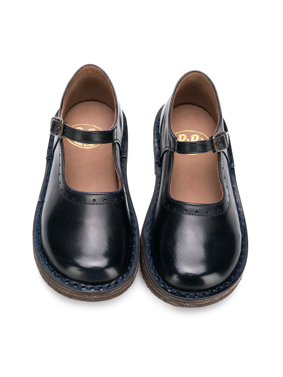 Pèpè strapped ballerinas - Blue - 画像3