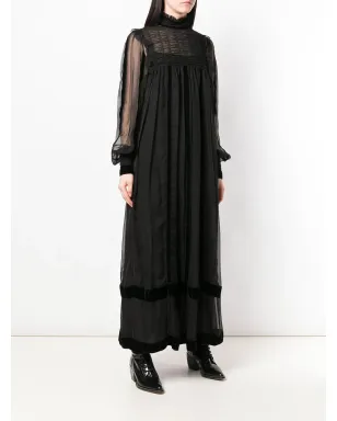 Alberta Ferretti シアー マキシドレス - サムネイル3