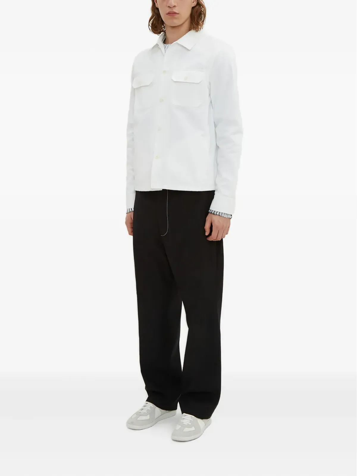Maison Margiela コットンシャツジャケット - 画像2