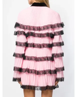 Philosophy Di Lorenzo Serafini フリルミニドレス - Pink - サムネイル4