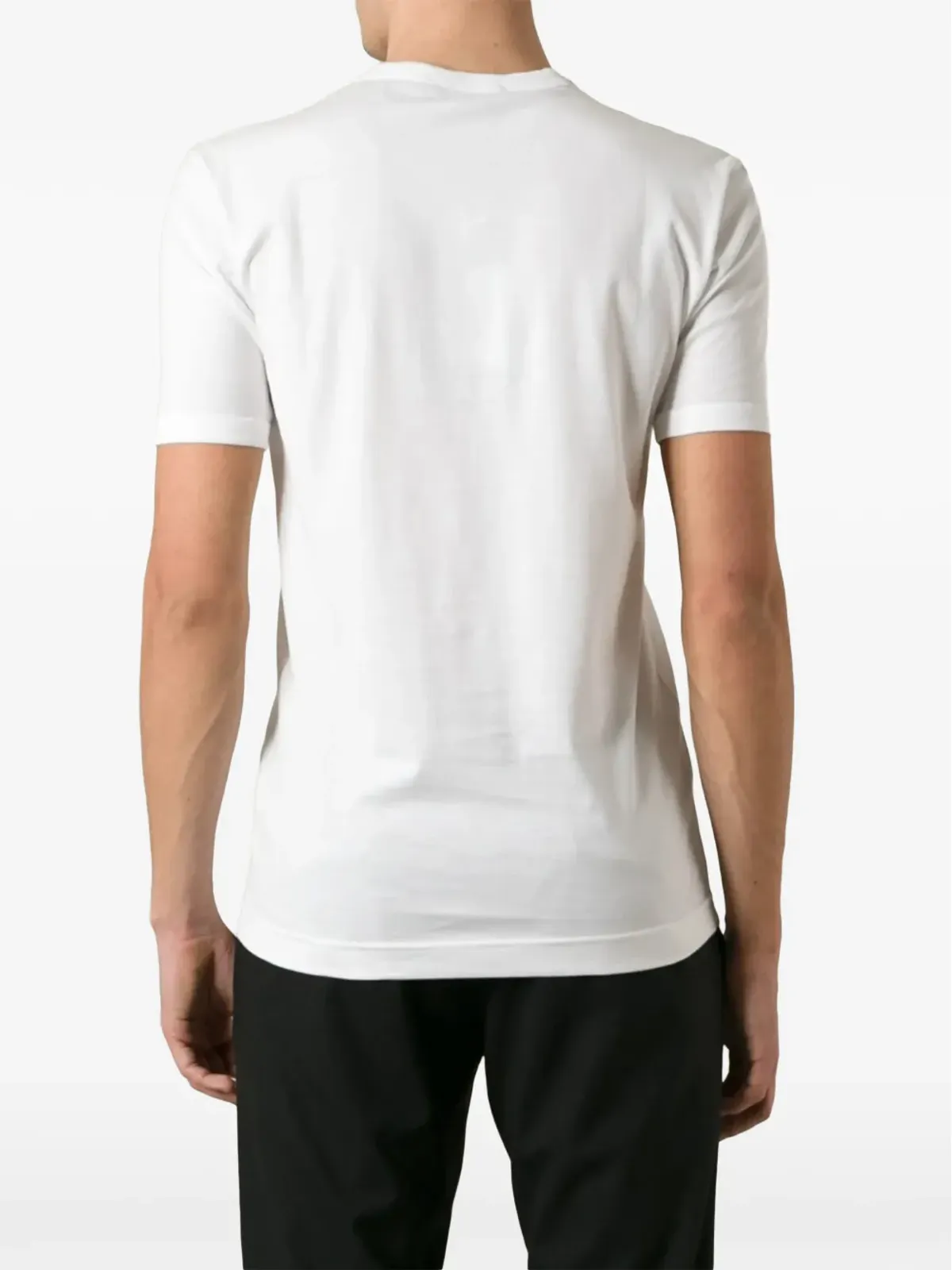 Dolce & Gabbana クラシック Vネック Tシャツ - 画像4