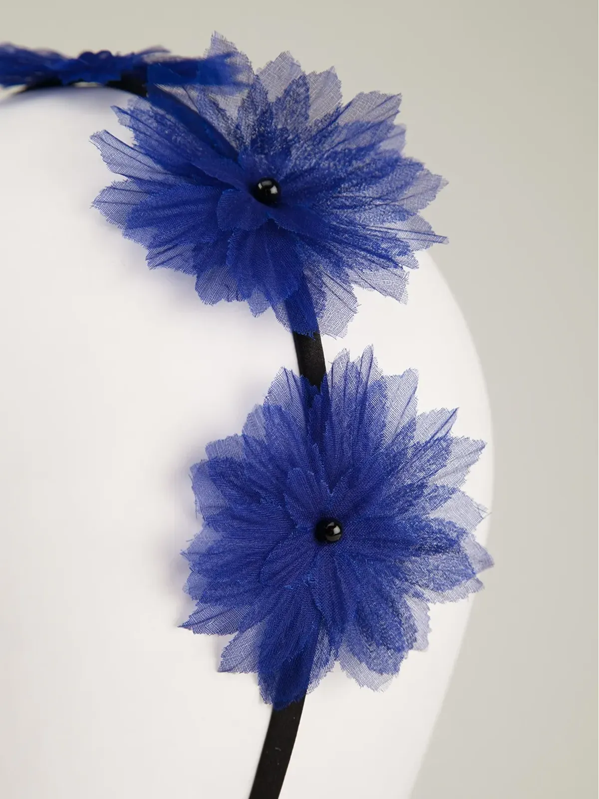 Gigi Burris Millinery Shadow Flora Crown ヘッドバンド - 画像3