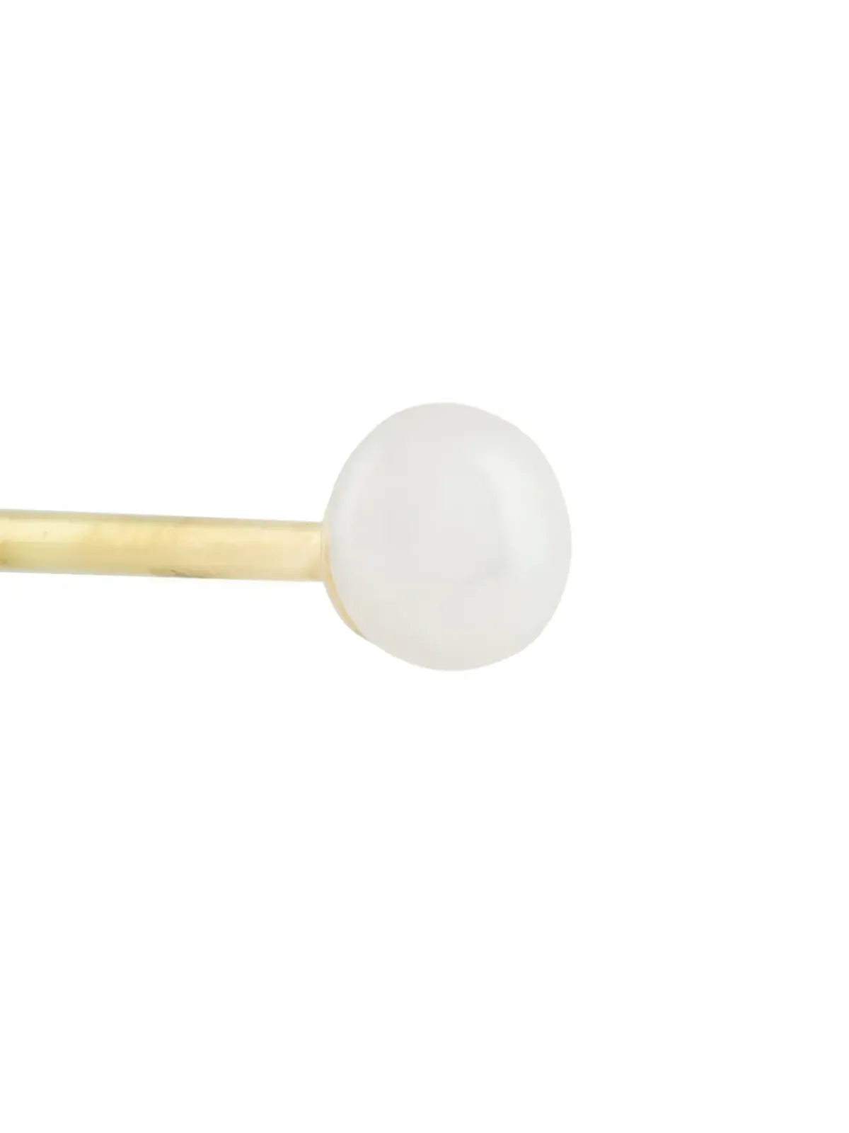 Wouters & Hendrix Gold パール スタッドピアス - White - 画像3