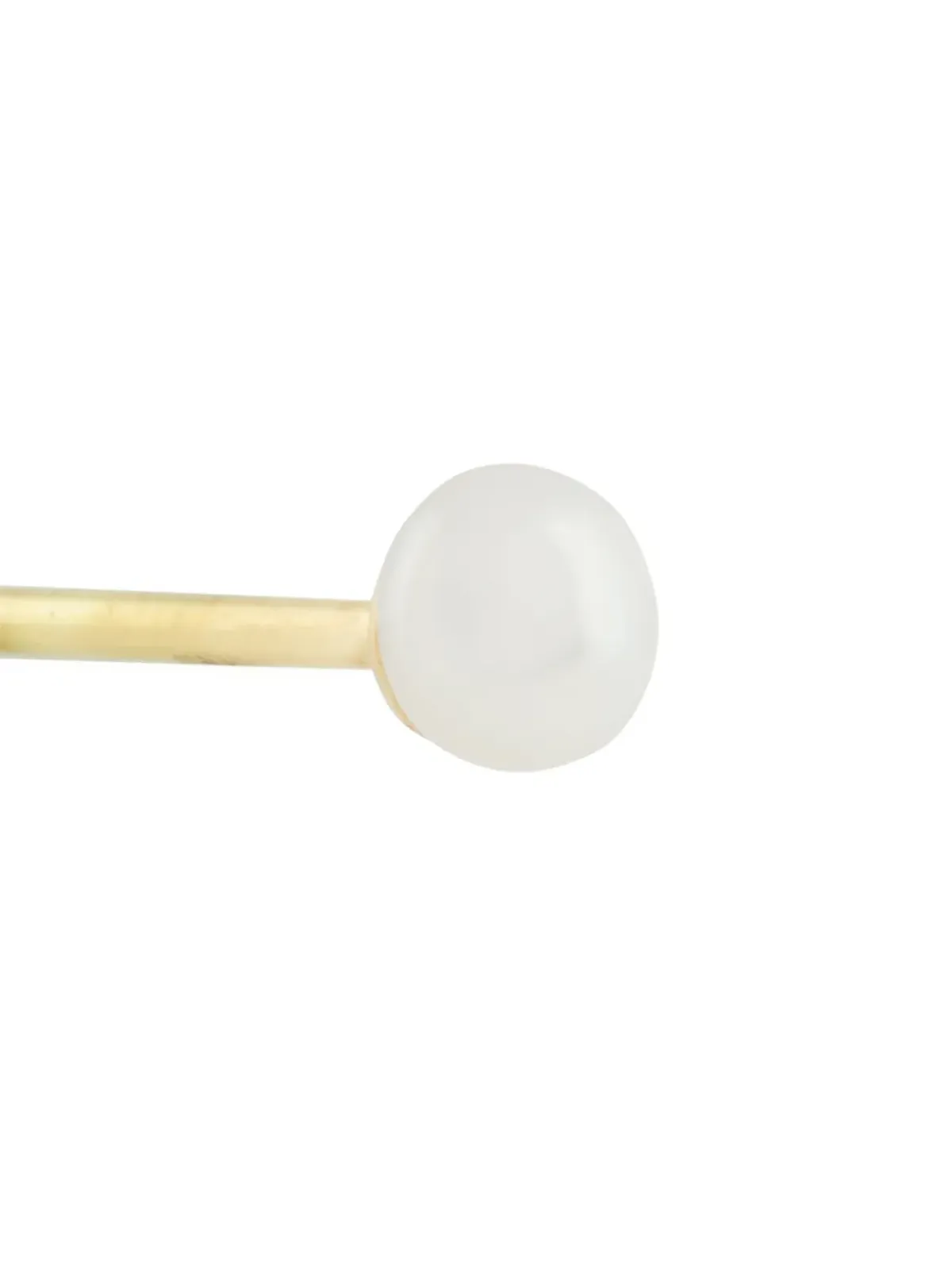 Wouters & Hendrix Gold 18kt Yellow Gold Pearl Stud Earrings - White - 画像3