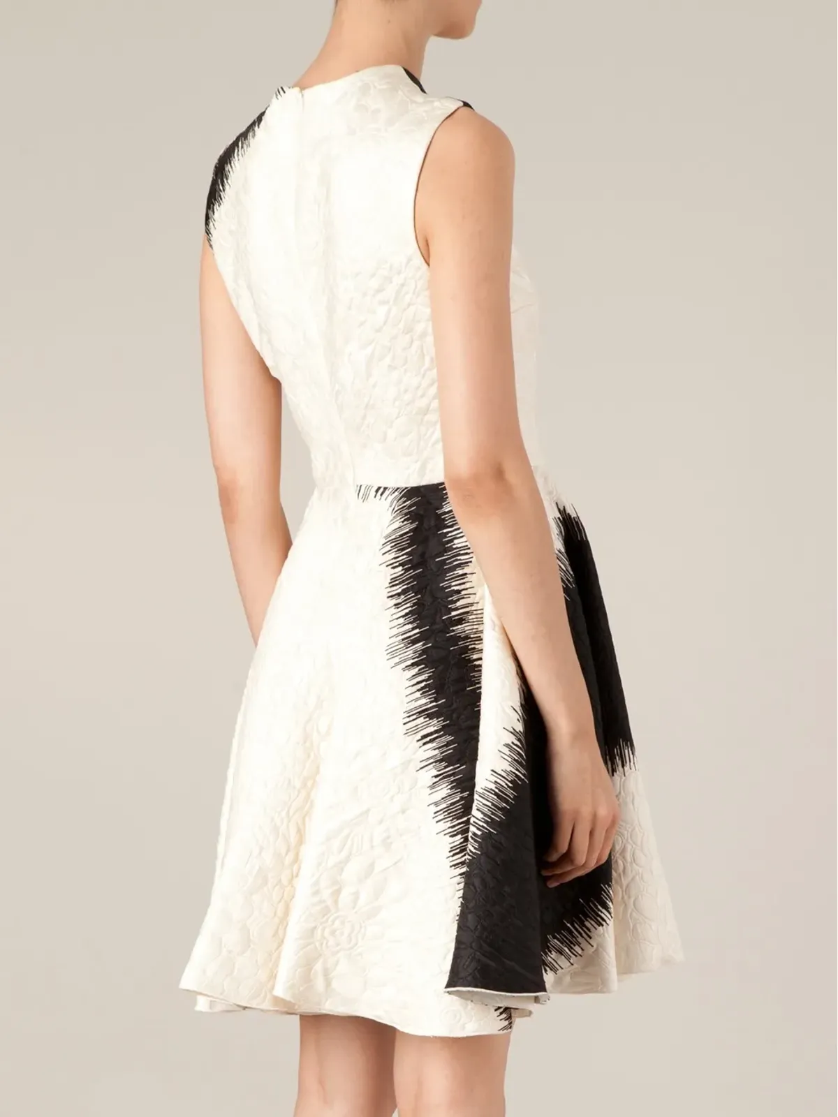 Giambattista Valli プリント フレアドレス - 画像4