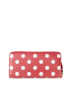 Comme Des Garçons Wallet ポルカドット長財布 - Red - サムネイル2