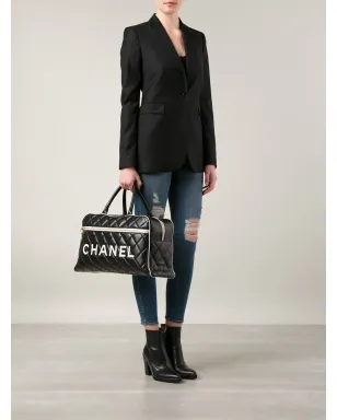CHANEL Pre-Owned キルティング ボウラーバッグ - サムネイル2