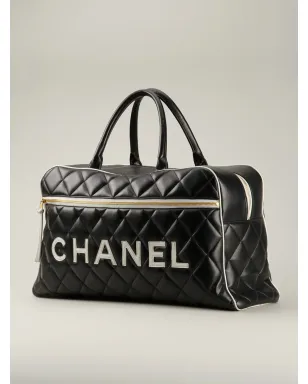 CHANEL Pre-Owned キルティング ボウラーバッグ - サムネイル4