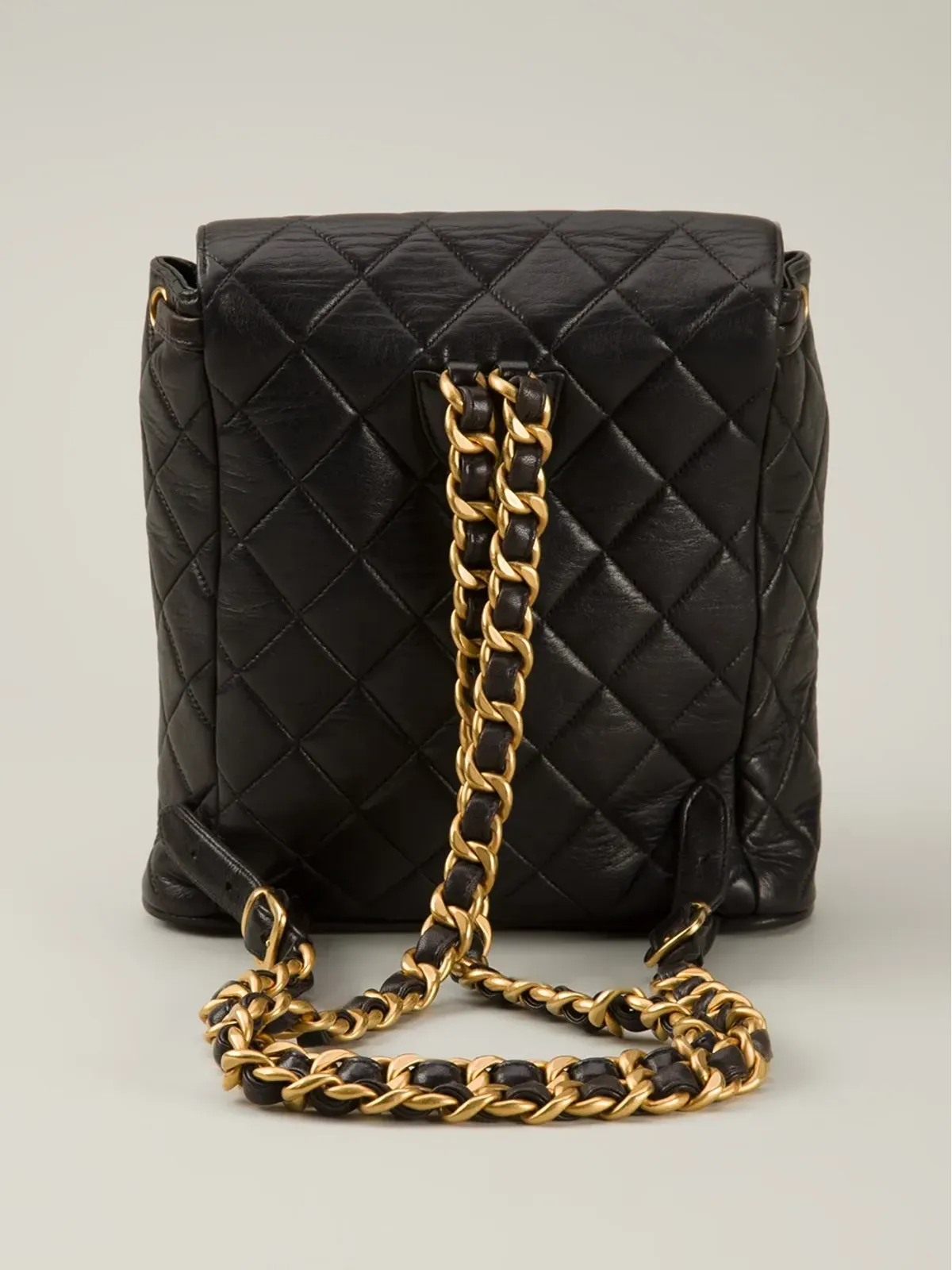 CHANEL Pre-Owned CCキルティングバックパック - ブラック - 画像3