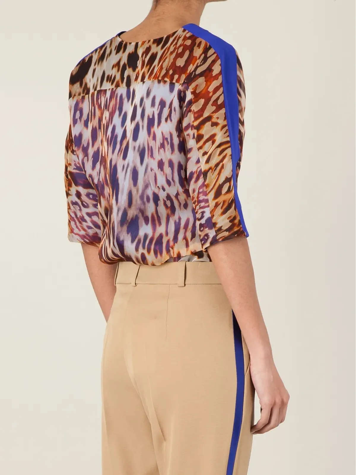 Bouchra Jarrar 動物柄ブラウス - 画像4