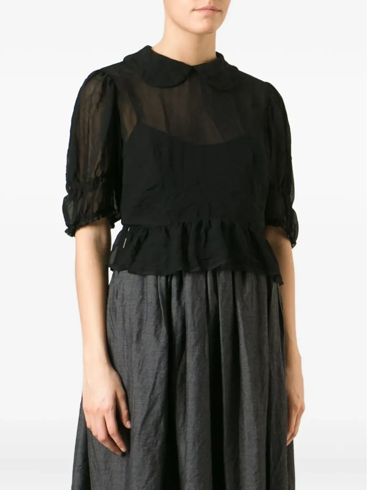 Comme Des Garçons Comme Des Garçons シアーブラウス - 画像3