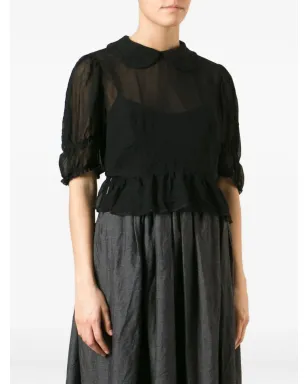 Comme Des Garçons Comme Des Garçons シアーブラウス - サムネイル3