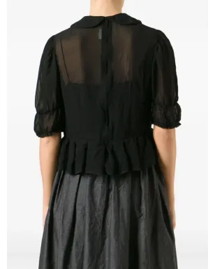 Comme Des Garçons Comme Des Garçons シアーブラウス - サムネイル4