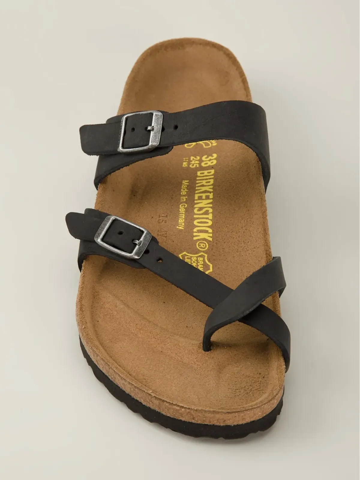 Birkenstock クリスクロスフロントバックルサンダル - 画像4