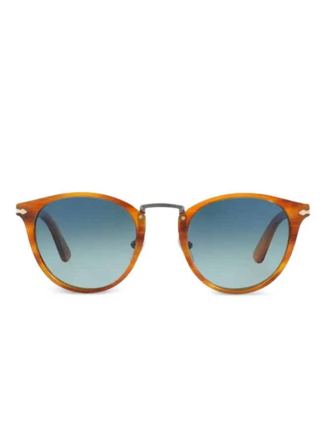Persol Persol ラウンドフレームサングラスの商品画像