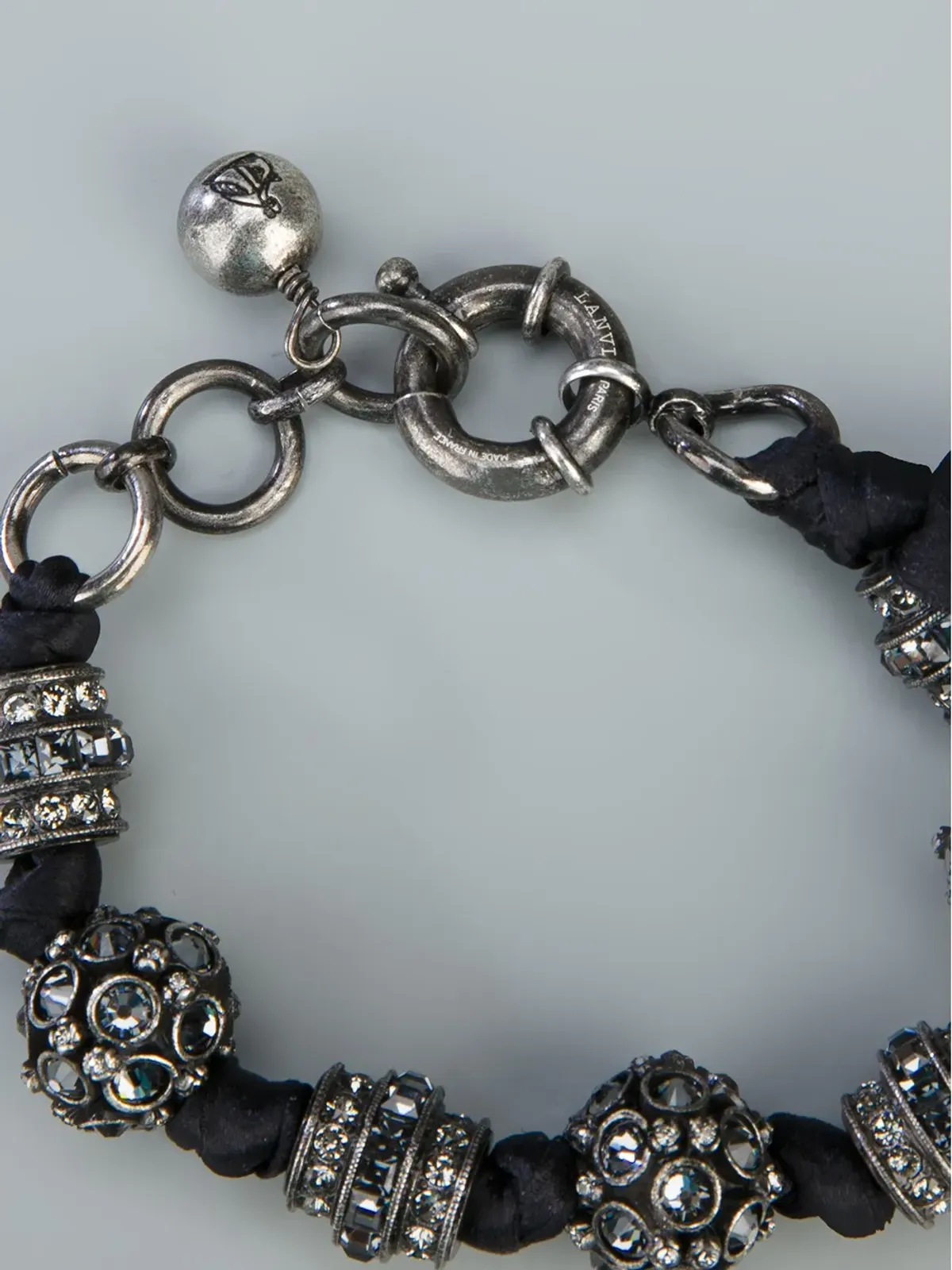 Lanvin ビーズ入り太ブレスレット - メタリック - 画像3