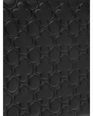 Comme Des Garçons embossed leather wallet - Black - サムネイル4
