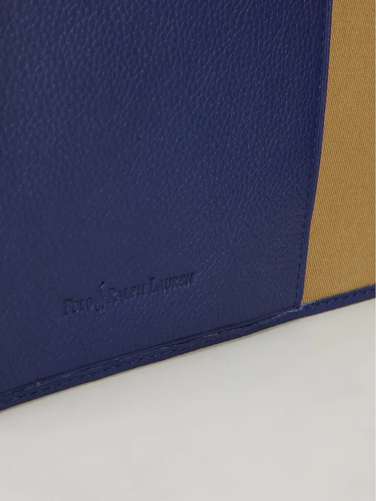 Polo Ralph Lauren レザー iPadケース - ブルー - 画像3