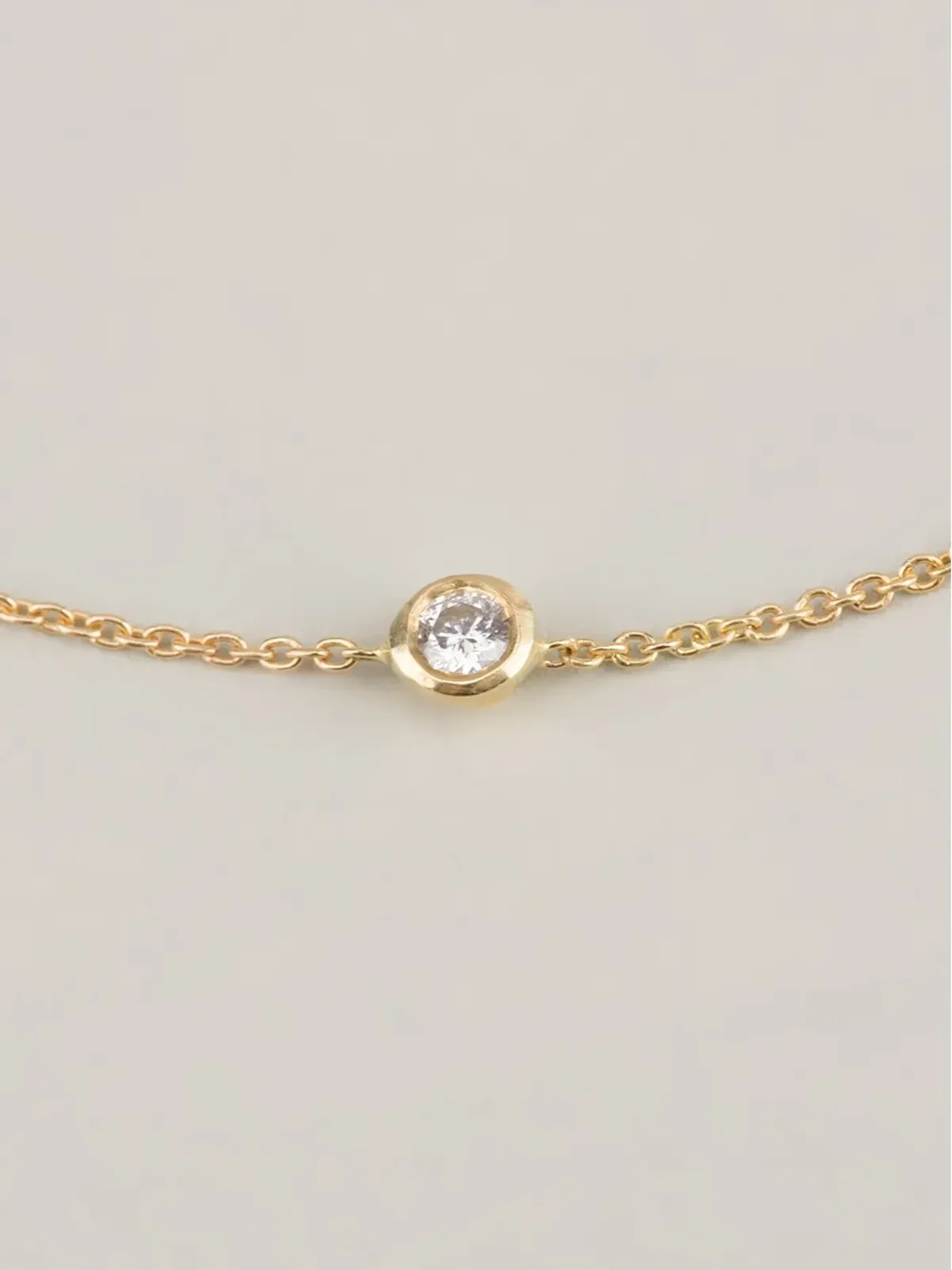 Wouters & Hendrix Gold シングルダイヤモンド ブレスレット - 画像2