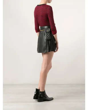 CHANEL Pre-Owned キルテッド・ホルスターベルト - ブラック - サムネイル2