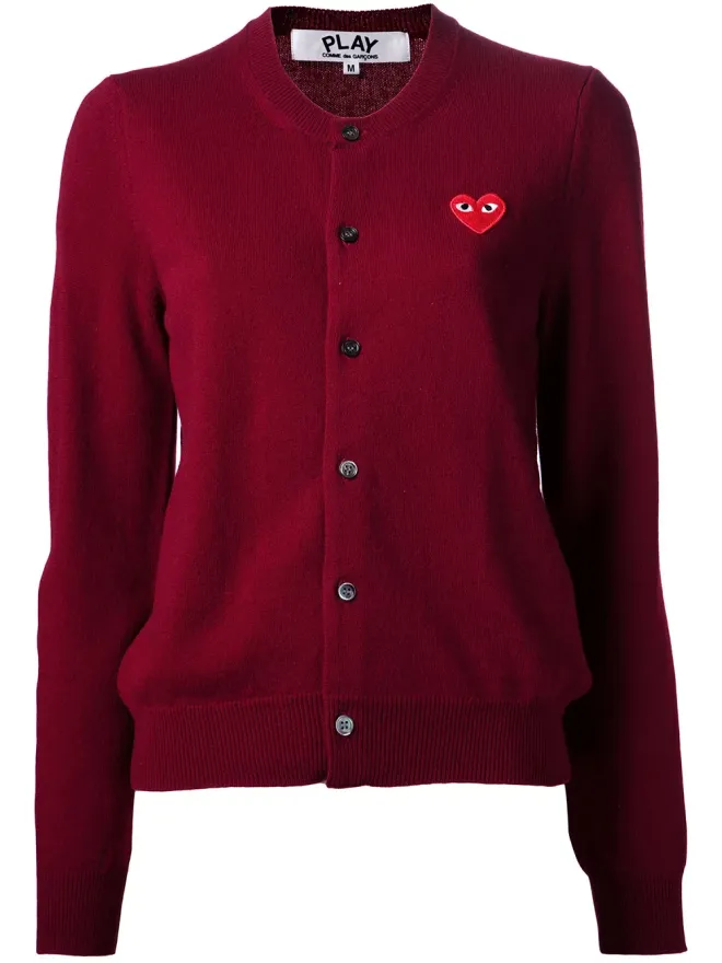 COMME des GARÇONS PLAY Comme Des Garçons Play ベーシックカーディガンの商品画像