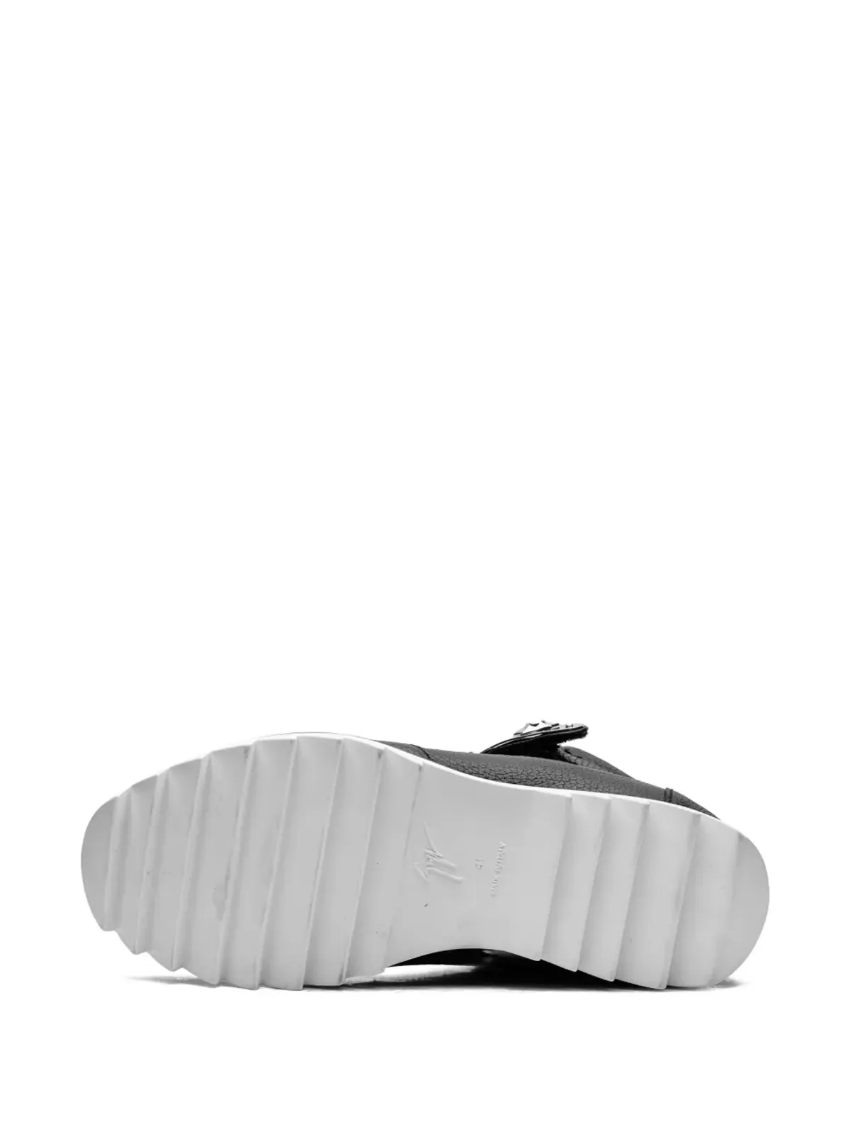 Giuseppe Zanotti ジップディテール レザーブーツ - 画像4