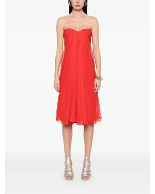 Alexander McQueen ストラップレスドレス - サムネイル2