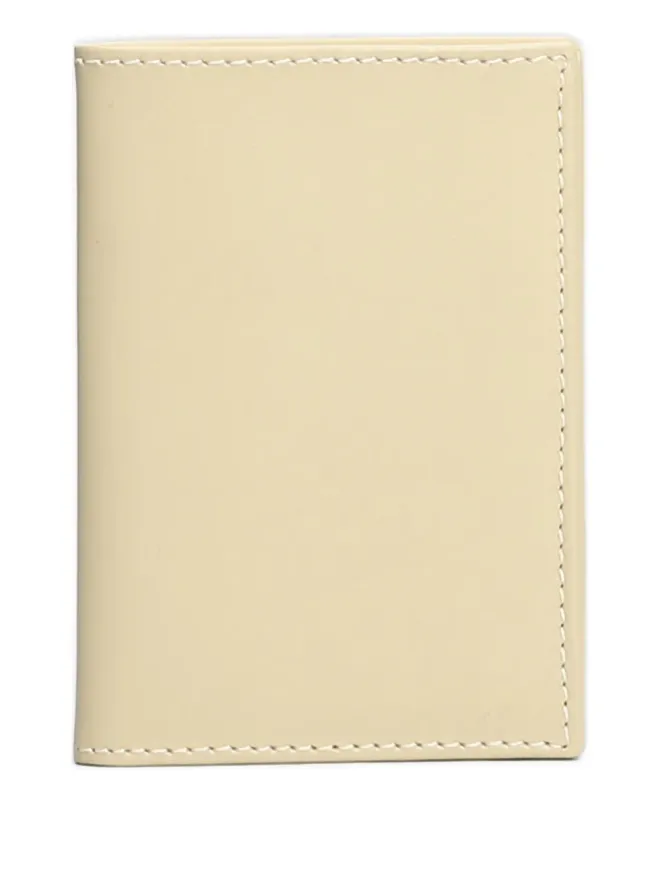 Comme Des Garçons Wallet Comme Des Garçons Wallet テクスチャードカーフレザーの二つ折り財布の商品画像