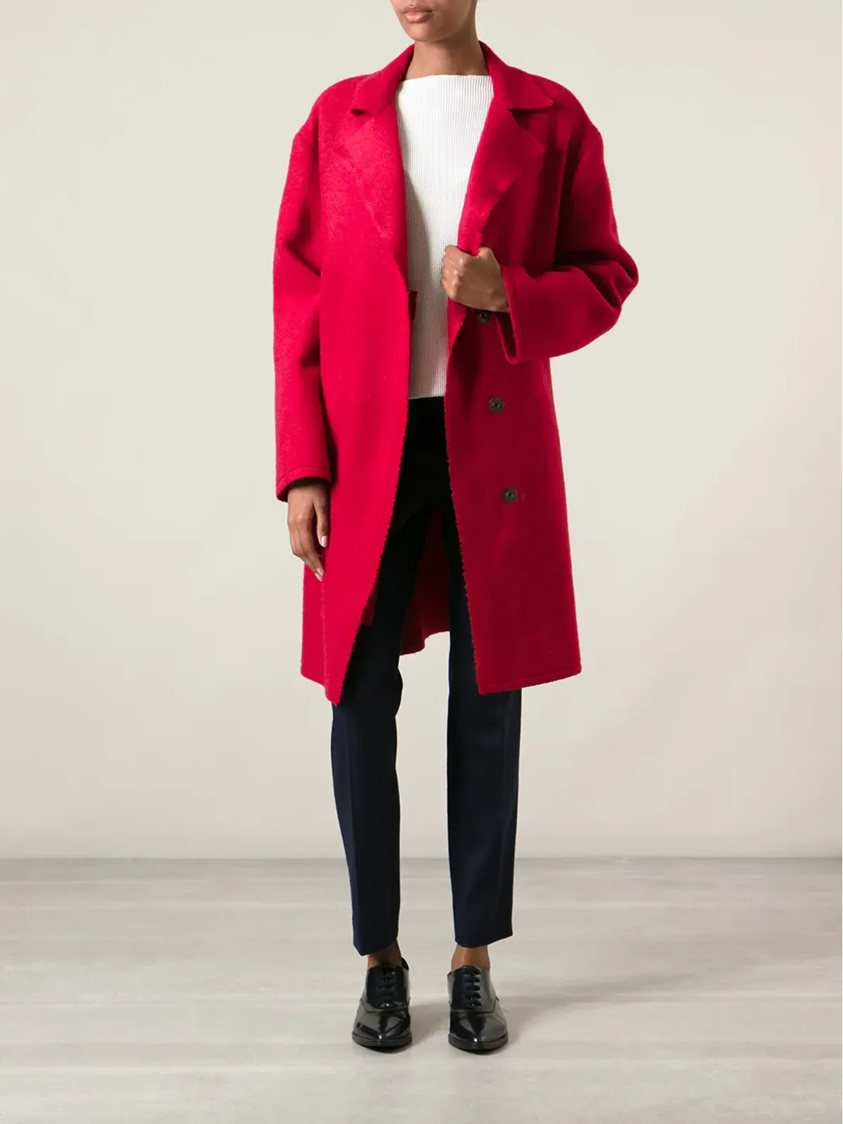 Lanvin シングルブレストコート - 画像2