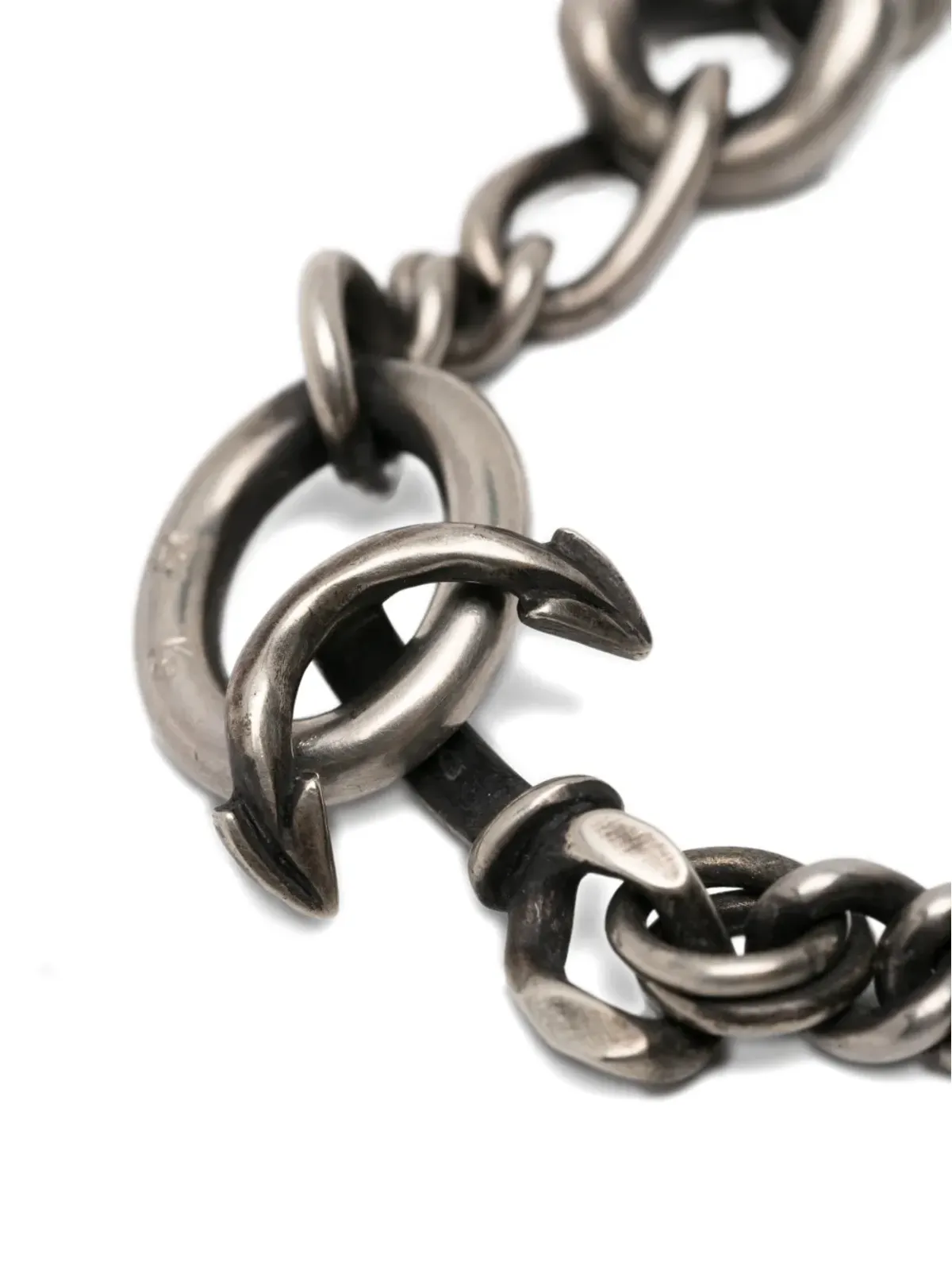 WERKSTATT:MÜNCHEN Faith Love Hope ブレスレット - シルバー - 画像3