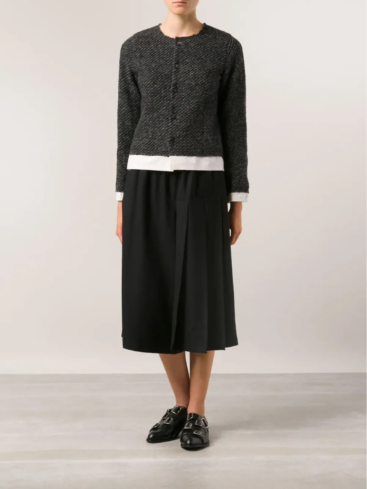 Comme Des Garçons ツイード カーディガン ジャケット - 画像2