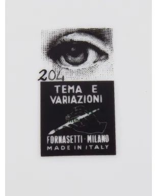 Fornasetti プリントプレート - White - サムネイル3