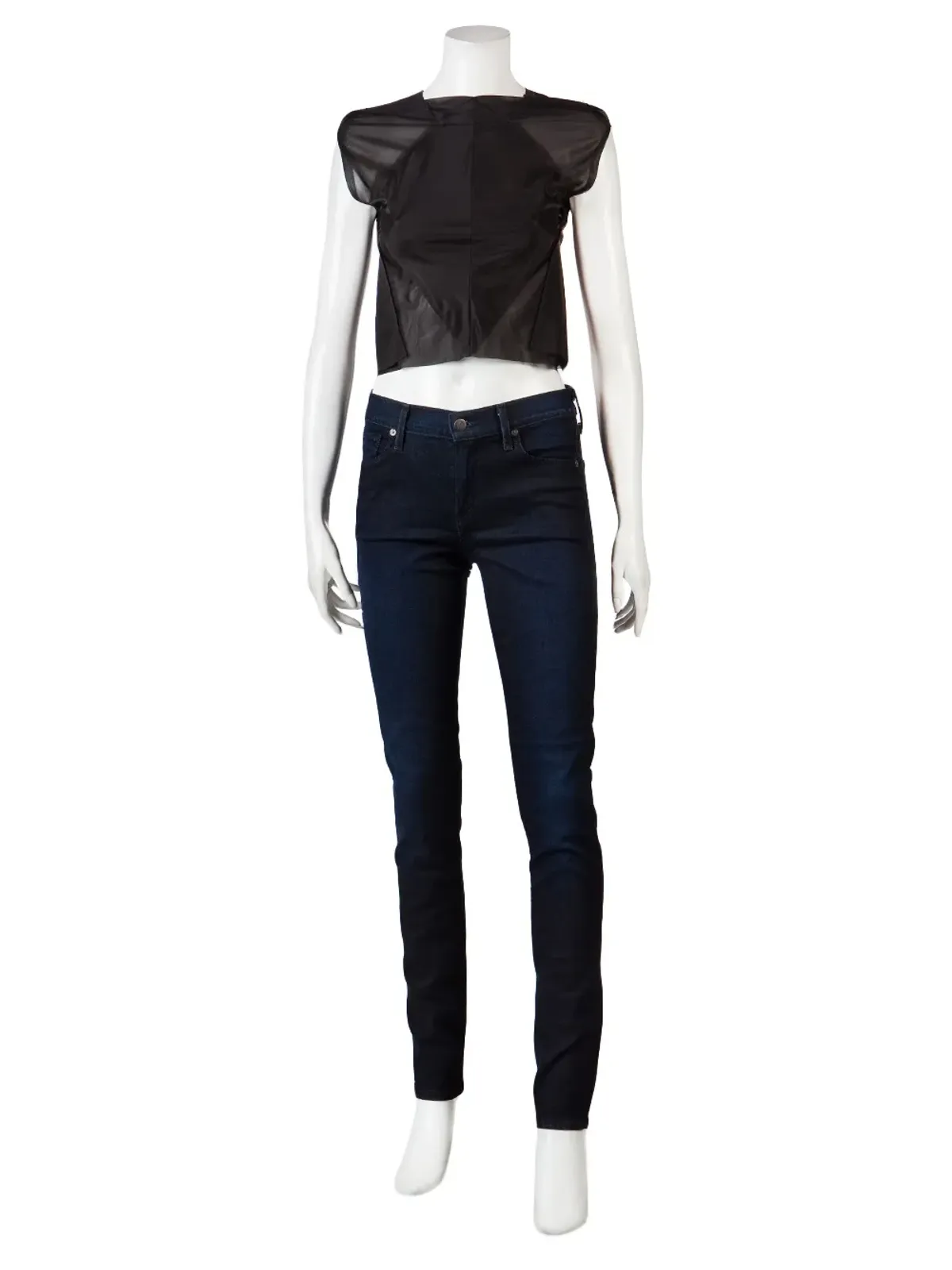 Maison Martin Margiela Pre-Owned フィットしたシアートップ - 画像2