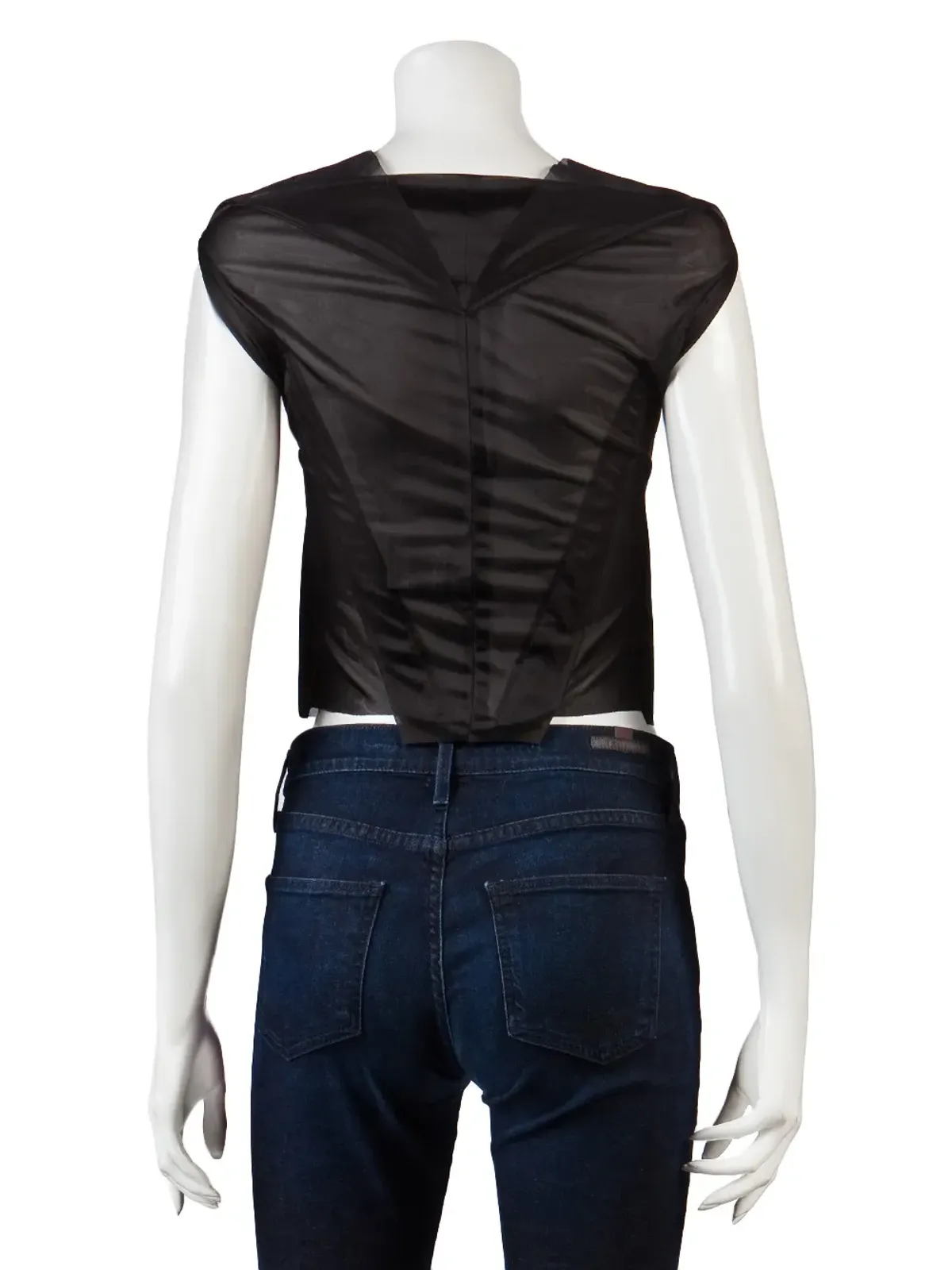 Maison Martin Margiela Pre-Owned フィットしたシアートップ - 画像4