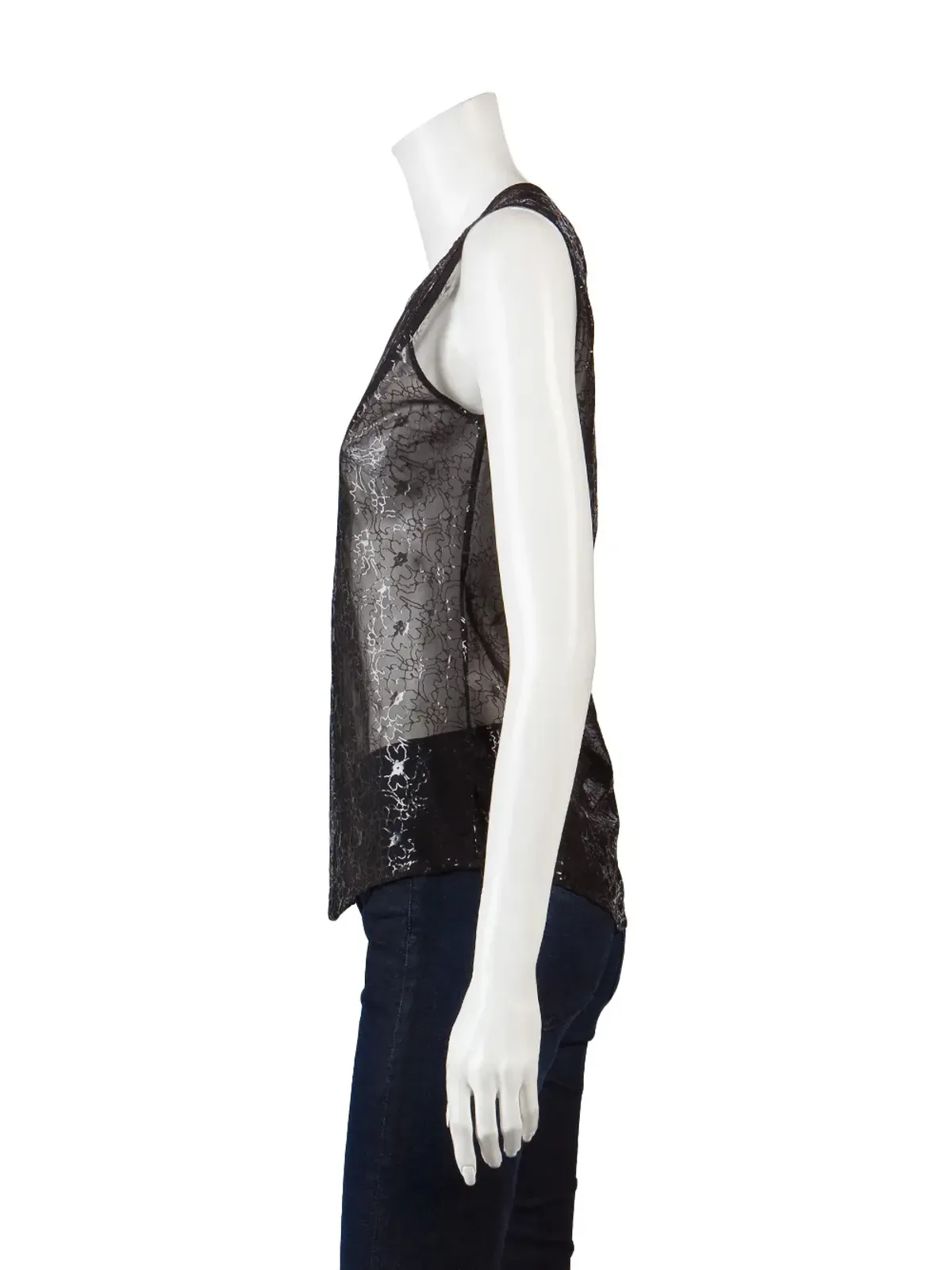 Helmut Lang Pre-Owned 花柄タンクトップ - 画像3