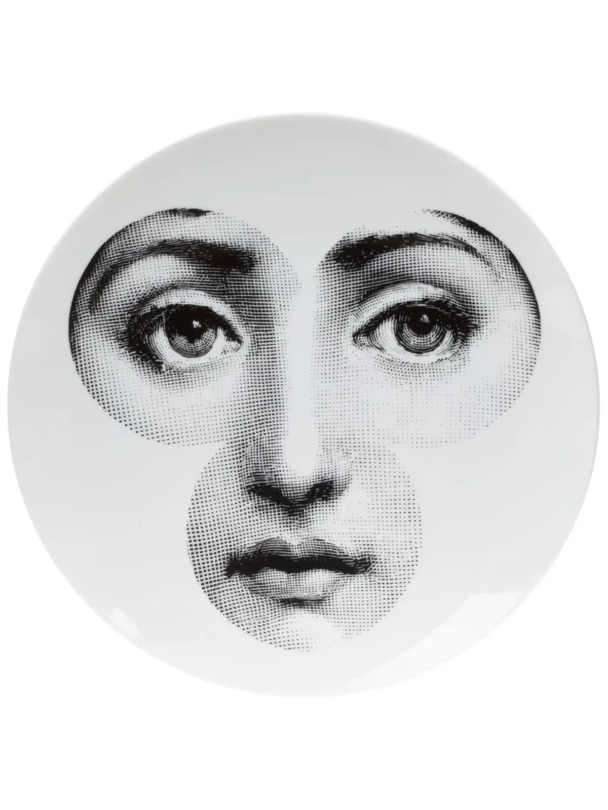 Fornasetti プレート - ホワイト - 画像1