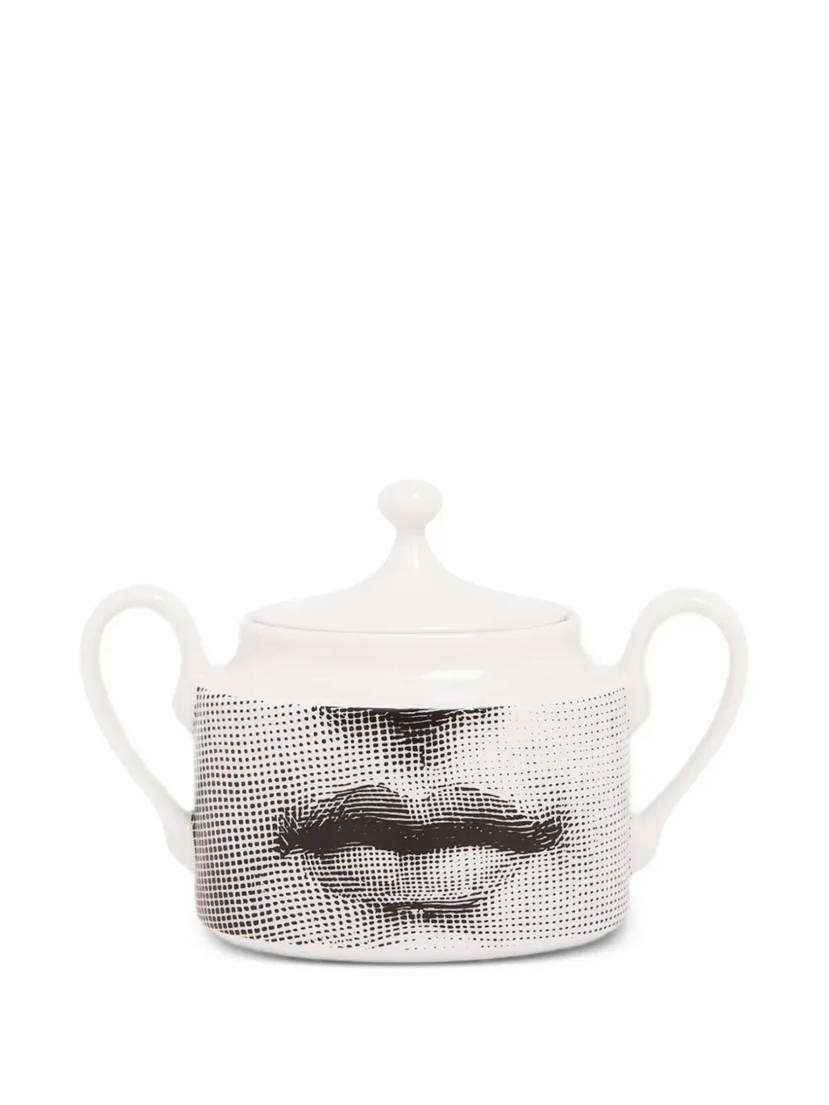 Fornasetti Tema e Variazioni sugar bowl - White - 画像1